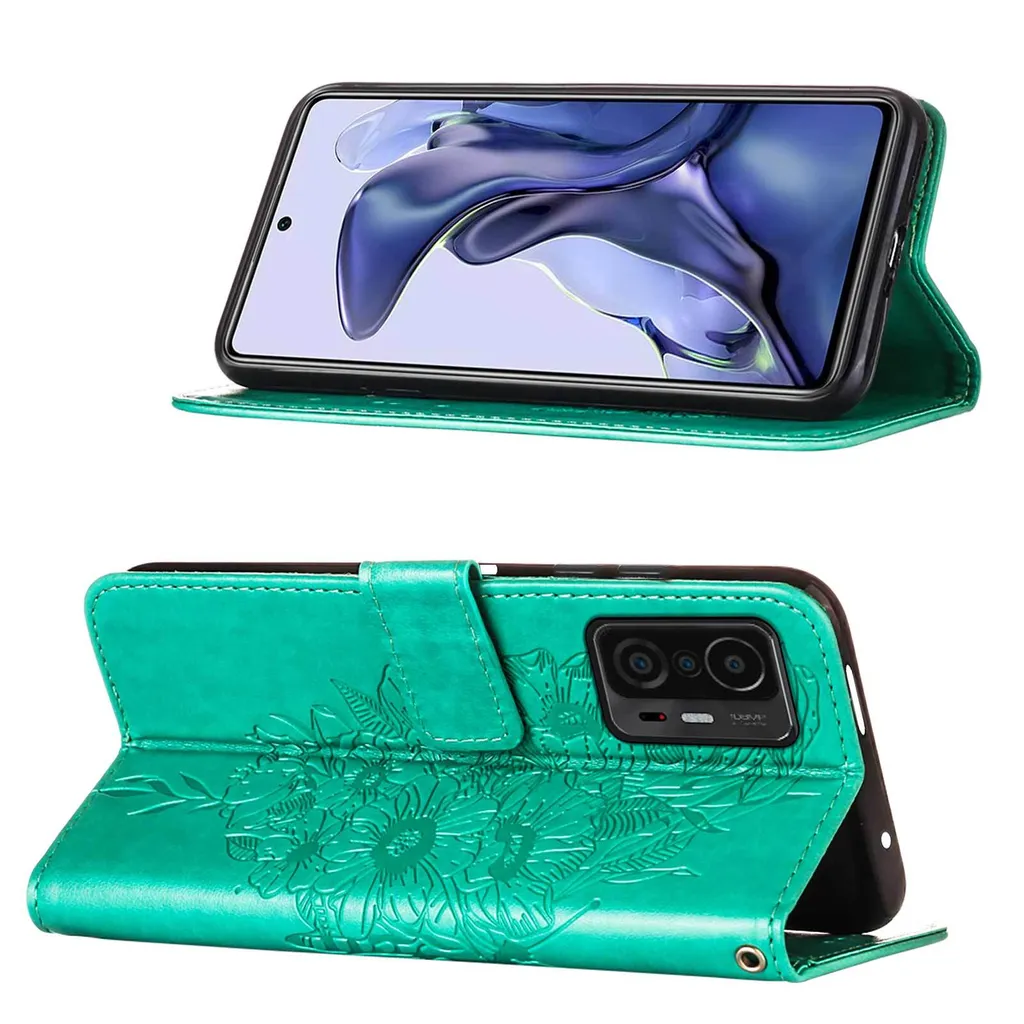 per Xiaomi 11T/11T Pro, custodia con albero in rilievo antiurto