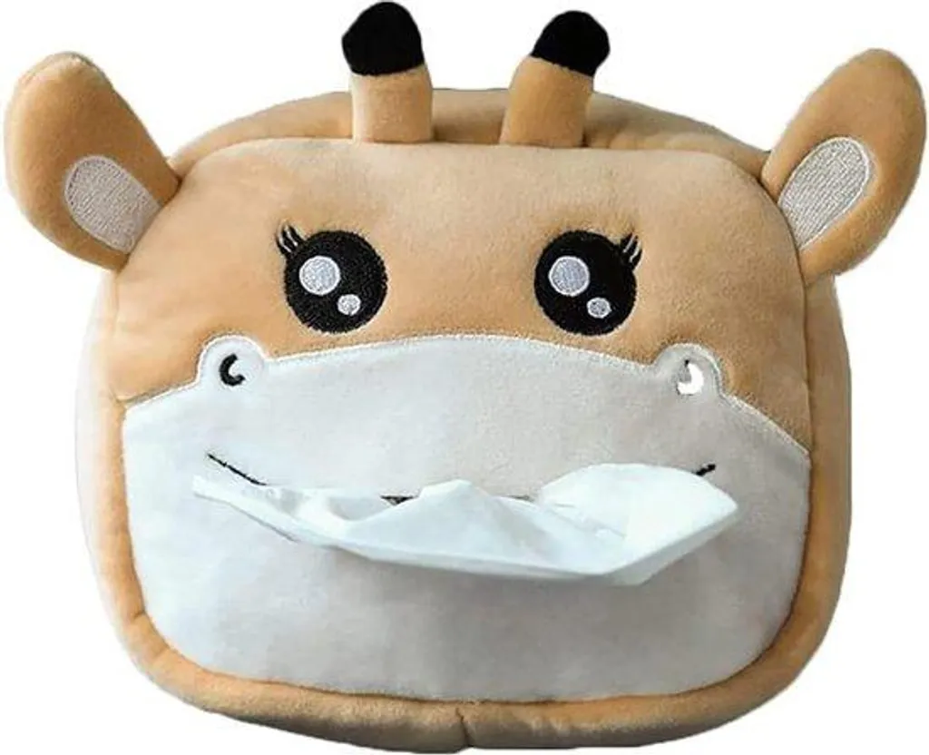 Porte-mouchoirs en peluche pour chambre d'enfant ou bureau moderne