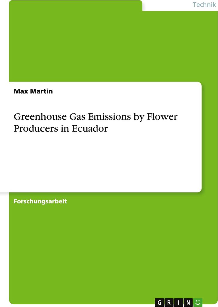 Greenhouse Gas Emissions by Flower Producers in Ecuador