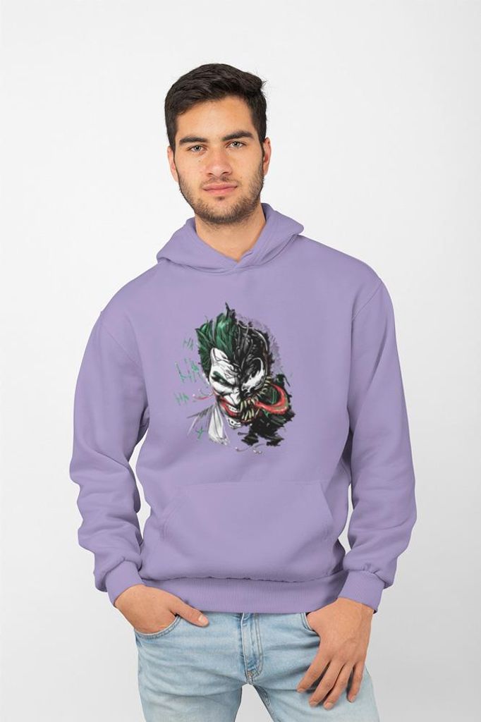 D&B Uni Hoodie MO00017 Joker Lavendel-Größe L