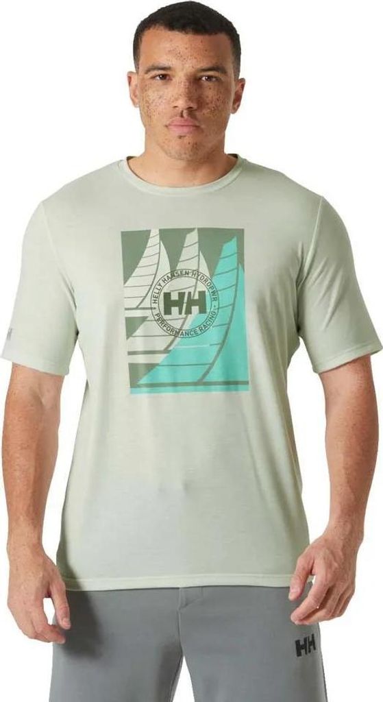 Helly Hansen Race Sailing Kurzarm-t-shirt Grün M Herren Grün M