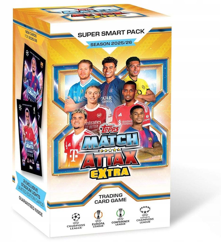 Topps UCC Match Attax Extra 2026 Trading Card Game Super Image du produit 