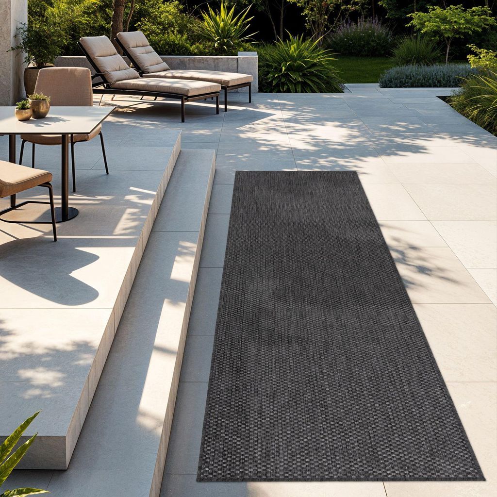 TT Home Teppich Für Outdoor Wetterfest Küchenteppich Balkon Produktbild 