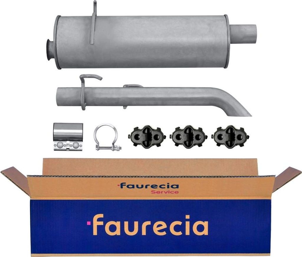 Endschalldämpfer FAURECIA IAM-Expertise für u.a. RENAULT MASTER