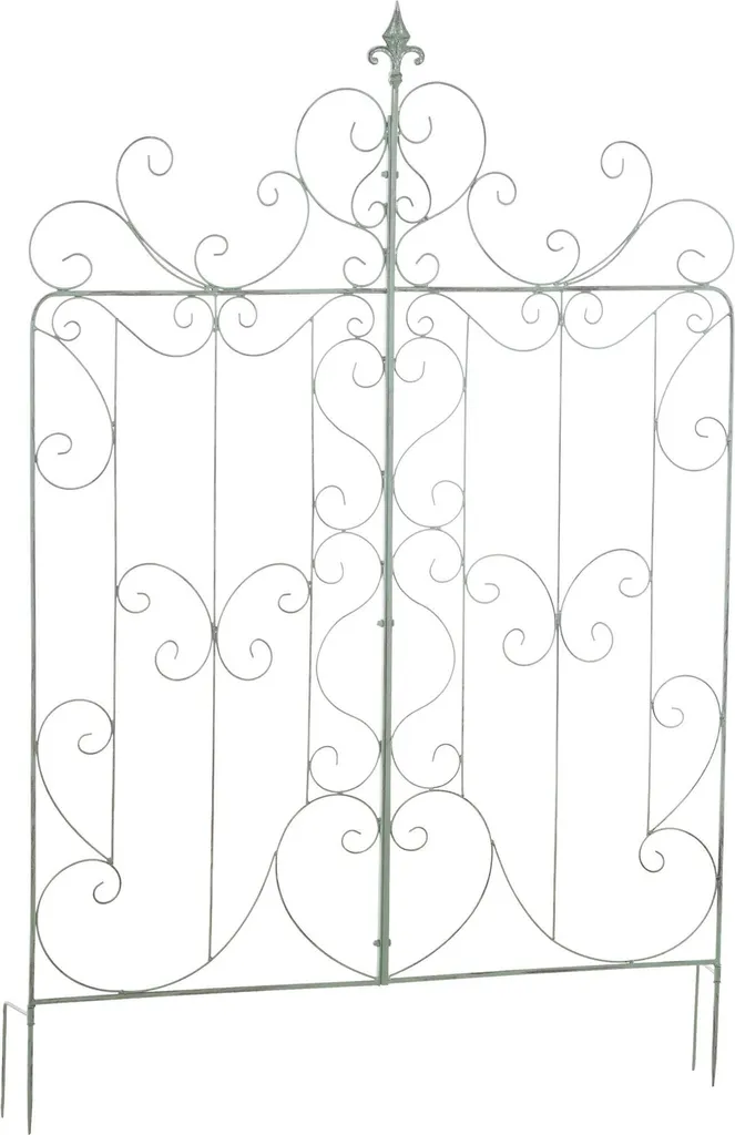 Support de Croissance Stable Treillis Mandevilla 133 cm Vert Antique