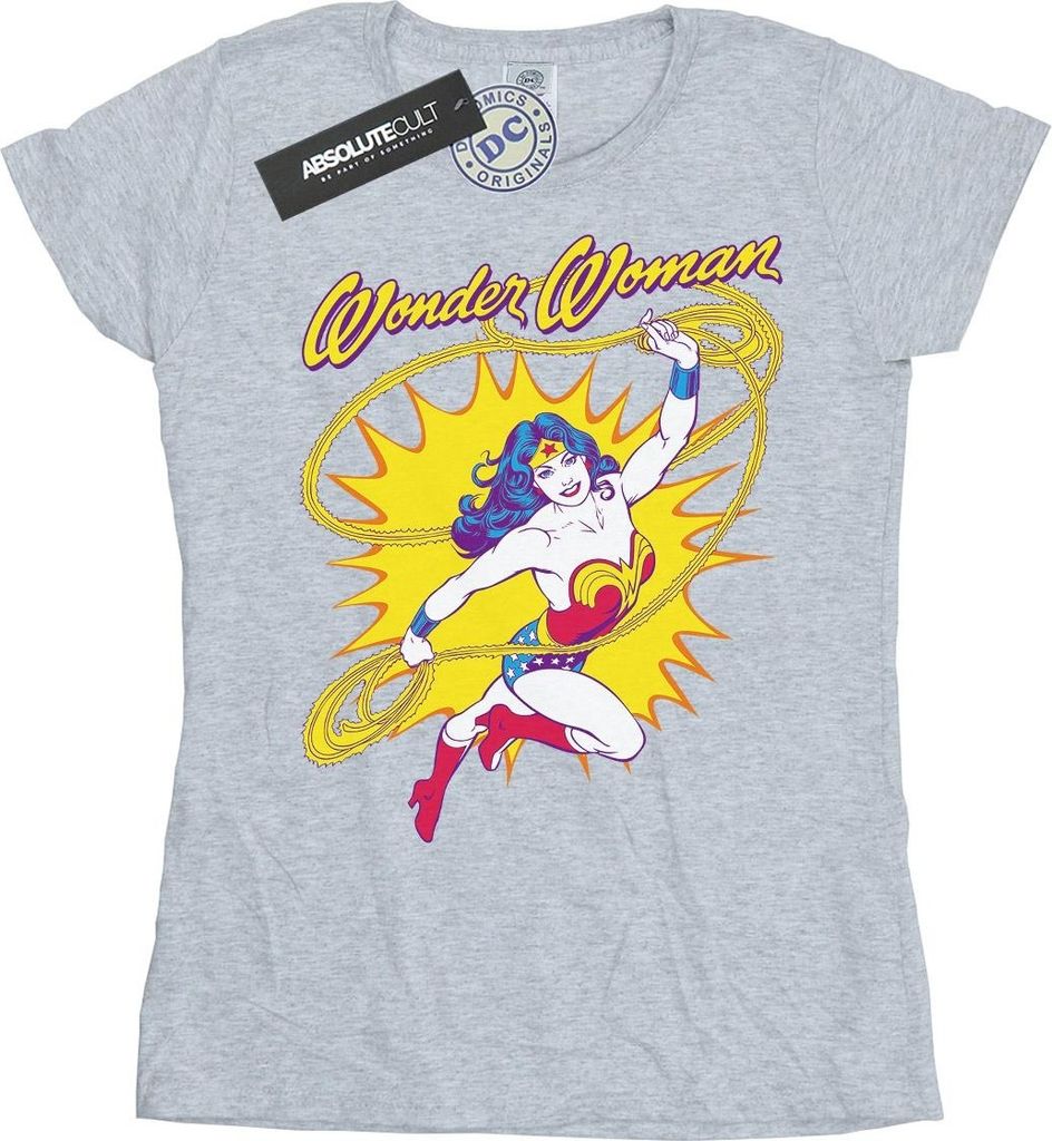 DC Comics - T-Shirt für Damen BI17064 (M) (Grau)