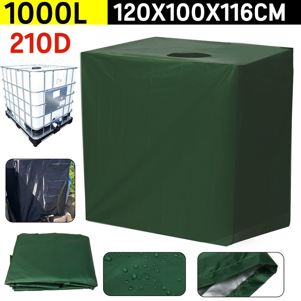 1000L IBC Container Abdeckung Frostschutz UV Haube Regenwassertank  Wasserdicht