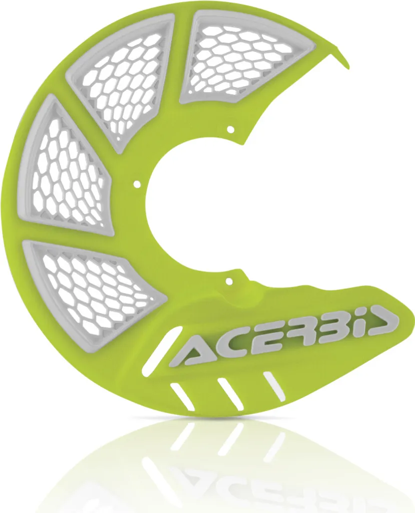 Couvre-disque Acerbis X-Brake 2.0 Jaune Fluo pour Motocross et Enduro