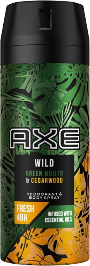 Axe Deospray Wild Green Mojito & Cedarwood ohne Produktbild 
