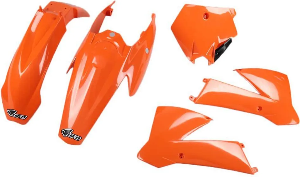 Kit habillage KTM SX 85 résistant UFO Plast 5 pièces Orange d'origine