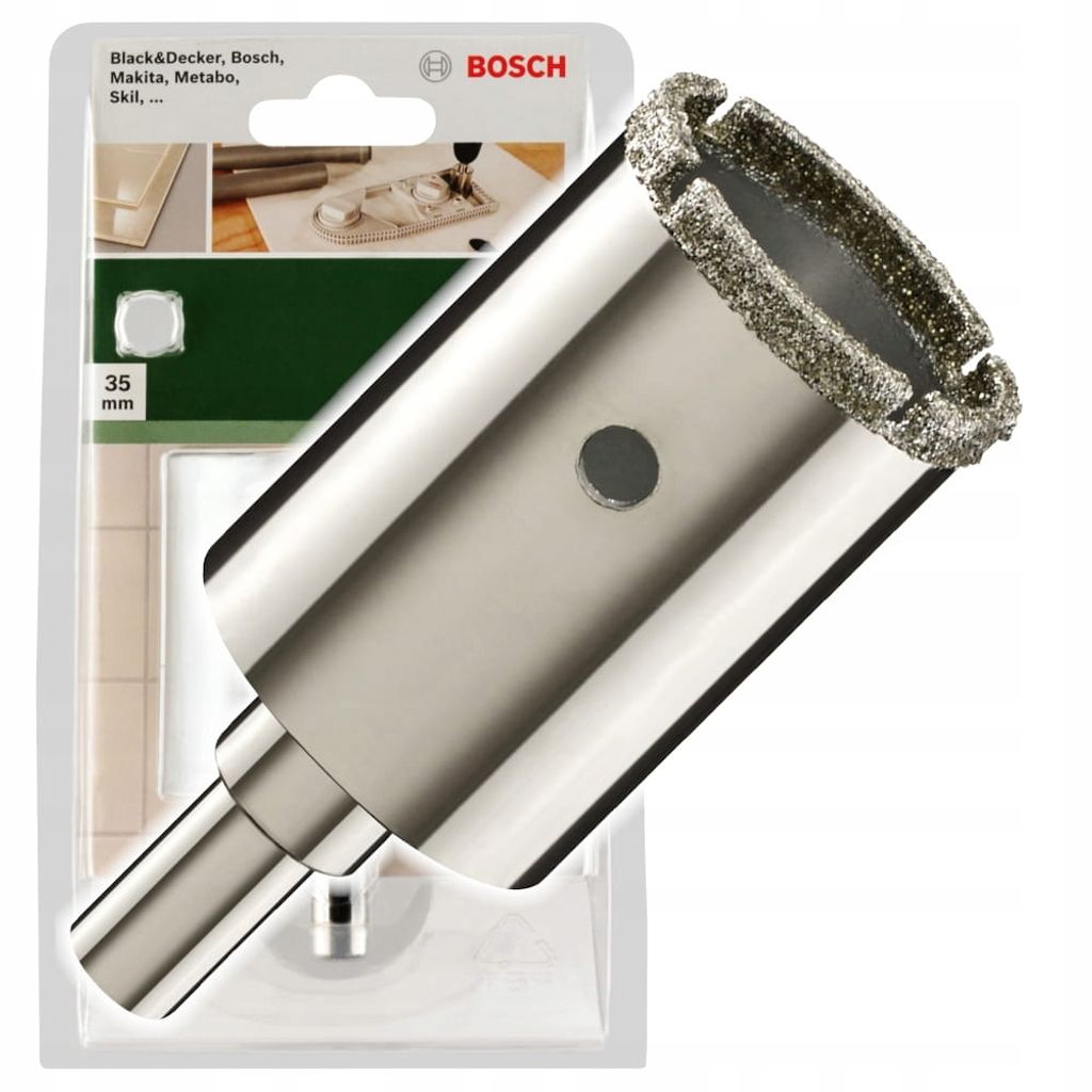 BOSCH Diamantbohrer 35 MM Fliesen, Marmor, Naturstein 2609256C87