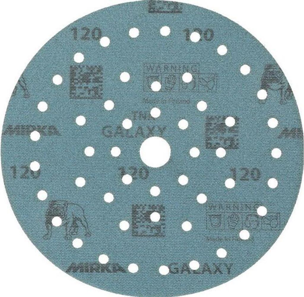 Haftschleifscheibe GALAXY Grip Multifit 150mm K.120 f.HO/Metall/Lack/Ku.