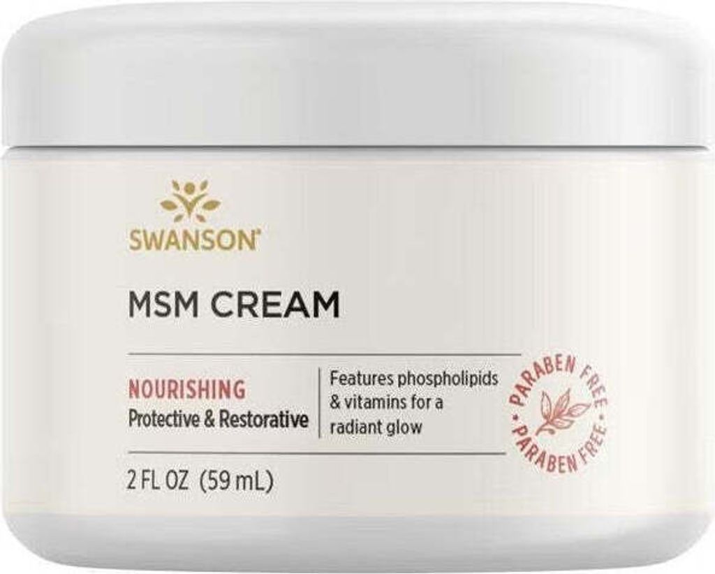 MSM-Creme 59 ml Swanson Health Products Produktbild 