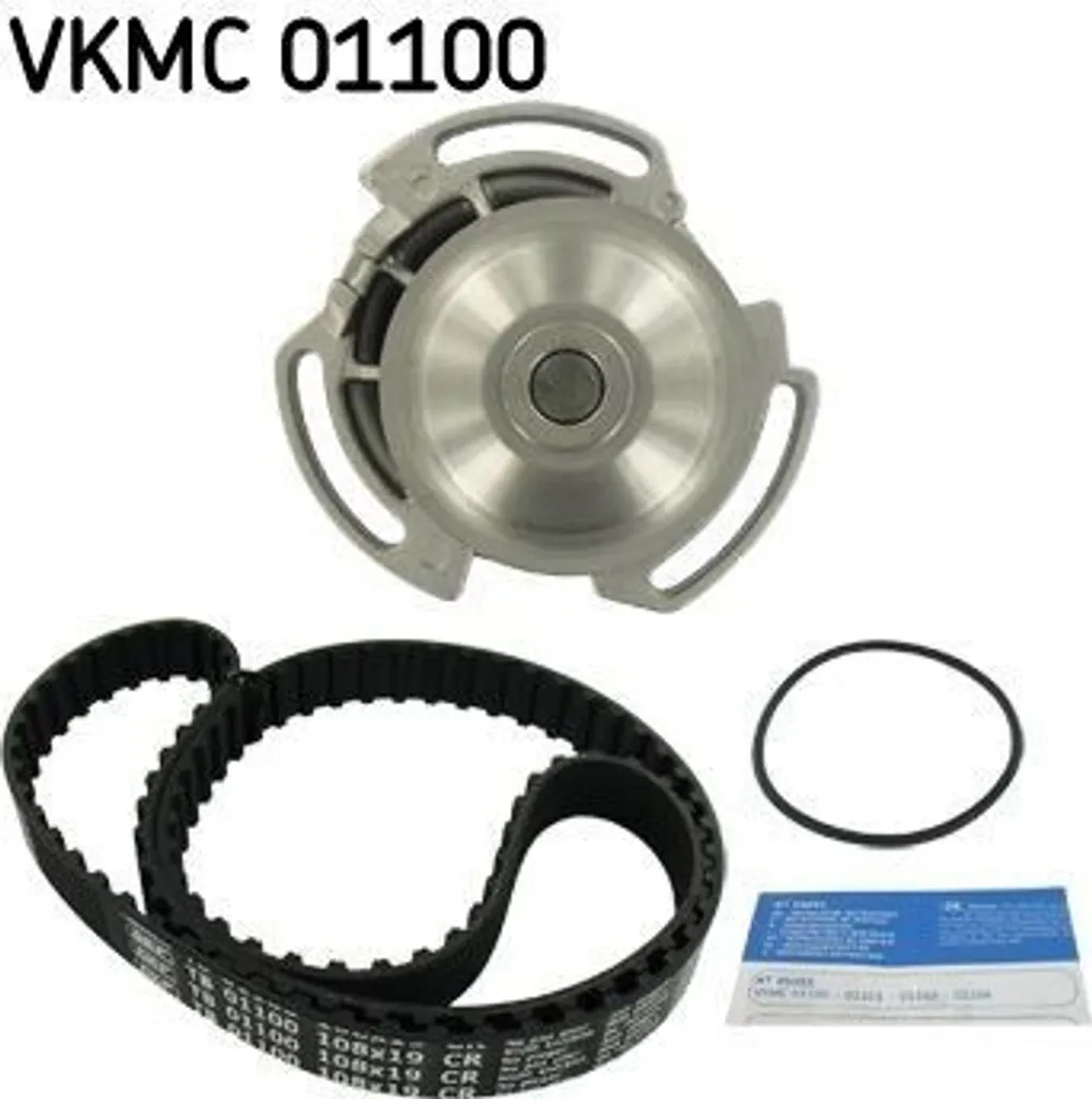 Remplacer Distribution et Pompe à eau Polo 86C - Kit SKF VKMC 01100