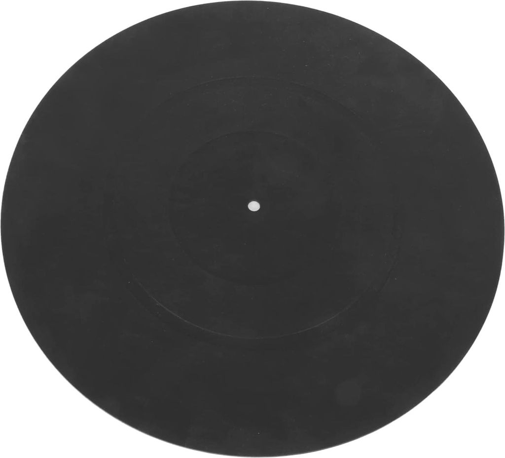 Plattenspieler Plattenmatte - Gummi - 30,5 cm - 12 Zoll - Silikon Plattenspieler - LP-Slipmat - Vibrationsreduzierung - statisch beständig - profe...