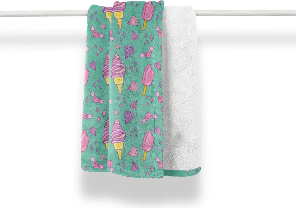 Coperta Abakuhaus Morbida per Bambini e Casa | Pile 125x175 Verde