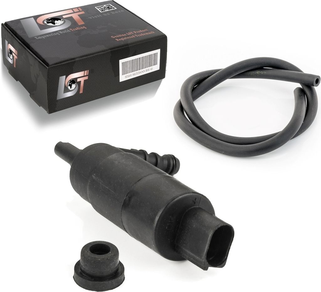 Scheinwerferwaschpumpe Waschwasser Pumpe mit Schlauch für Produktbild 