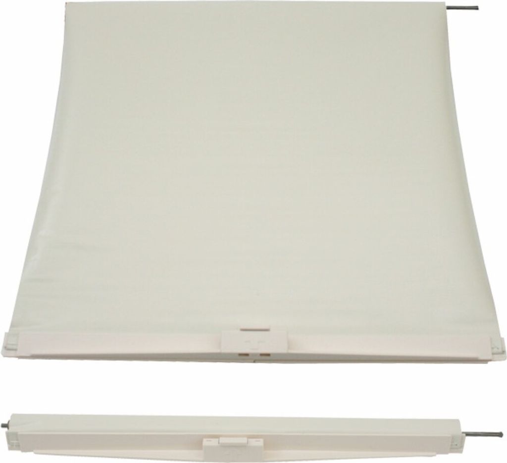 MPK Ersatzrollo MPK 47K VisionVent M Dachluke Dachfenster Dachhaube 40 x 40 cm Wohnwagen Wohnmobil Caravan perlweiß