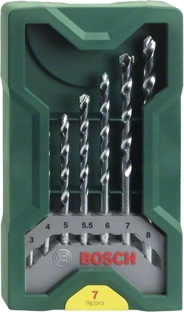BOSCH 2607019581 BOSCH Mini-X-Line Steinbohrer-Set, Image du produit 