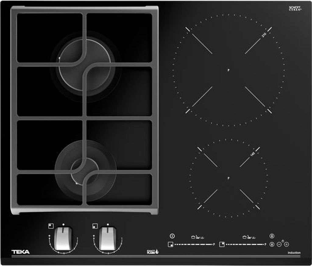 Teka IND-GAZ PLATE JZC 64322 ABC BK (E4) Produktbild 