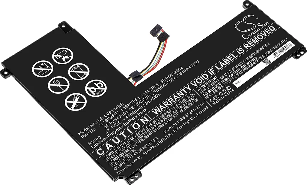 Batterie PC portable pour Lenovo IdeaPad 1 11ADA05 82GV0002ID