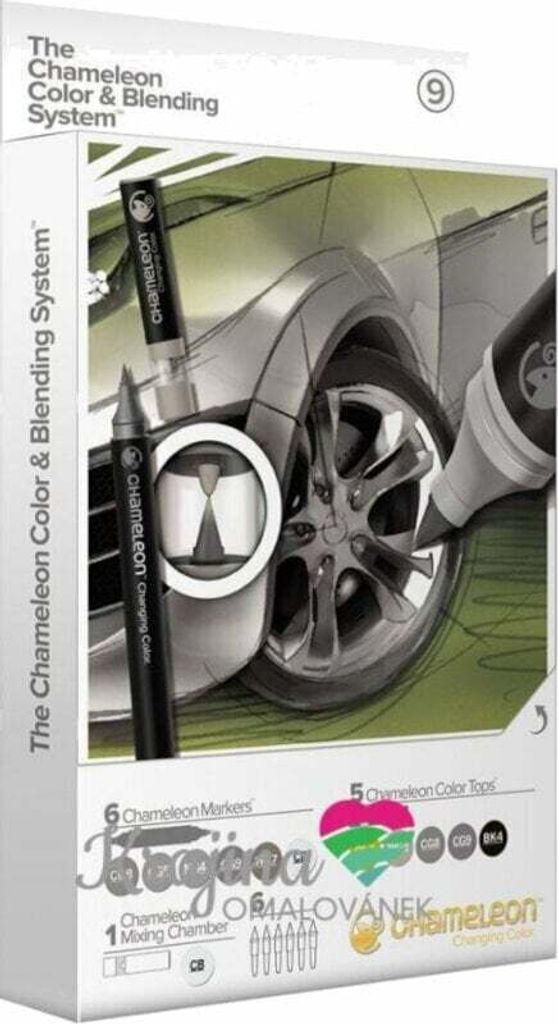 Chameleon CS6609 Schattierungsmarker Set 9
