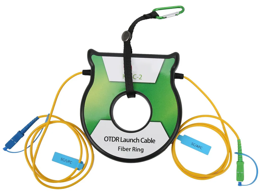 Bobine Amorce OTDR 1km Fibre Monomode OS2 avec Connectique SC APC UPC