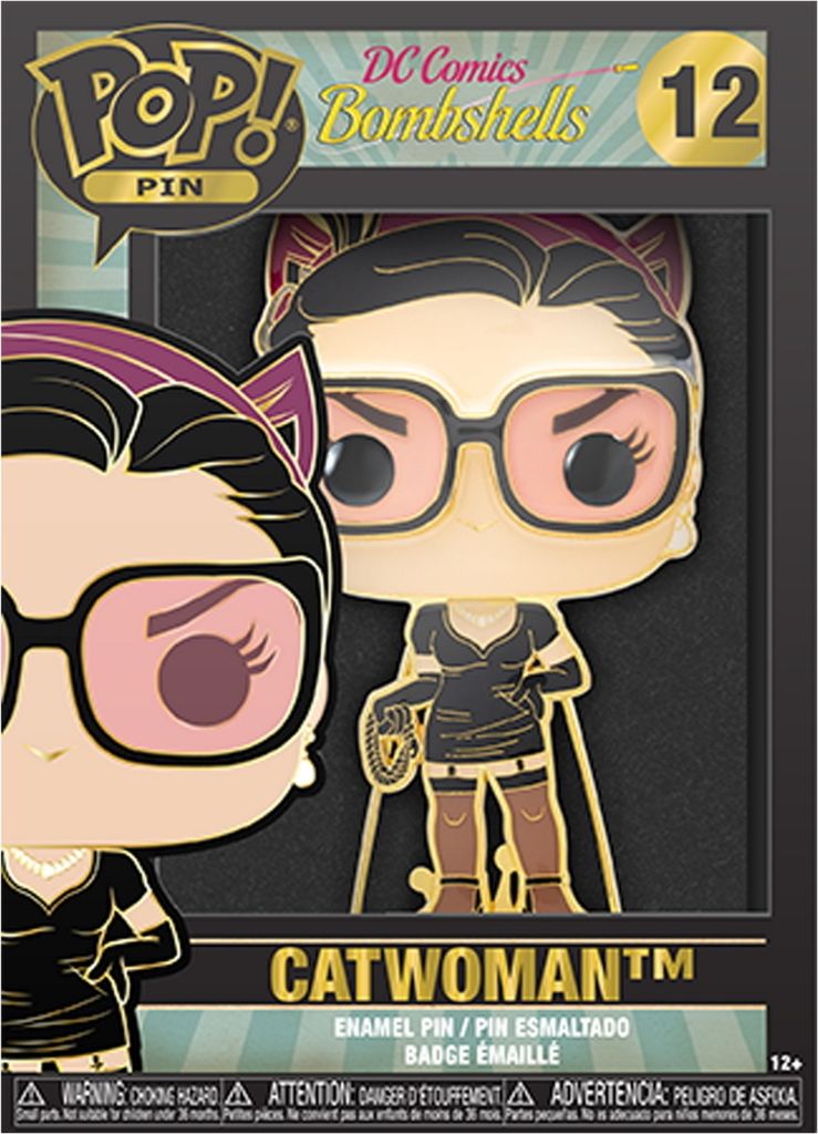 DC Comics Bombshells - Catwoman 12 - Funko Pin