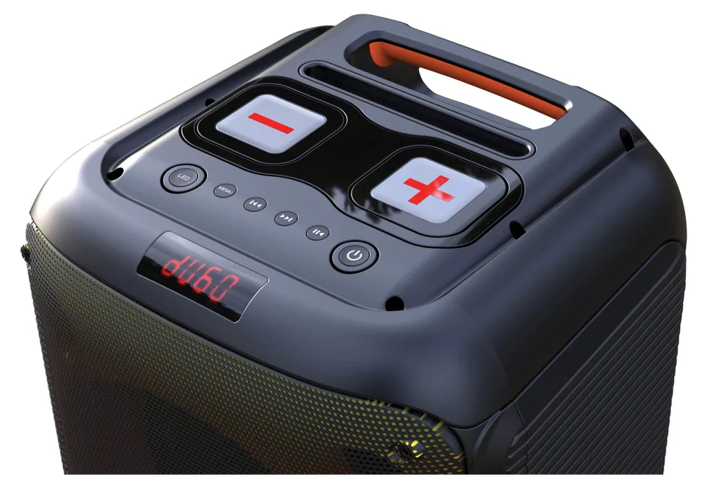 Speaker Denver BPS-250 per Feste | Bluetooth 5.0 | Luci LED e Karaoke - 2