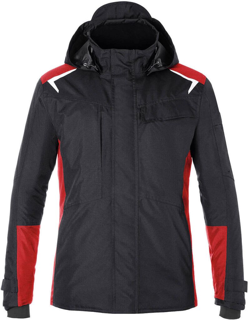 Kübler Bodyforce Wetterjacke PSA 2 schwarz/mittelrot Gr. XXL