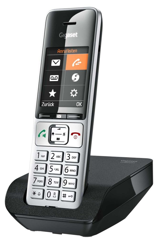 Gigaset COMFORT 500 stříbrno-černý Obrázek produktu 