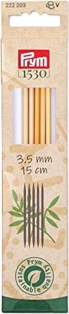 Aghi da Calza 3,50 mm 15 cm | Ferri Doppia Punta per Calze e Guanti