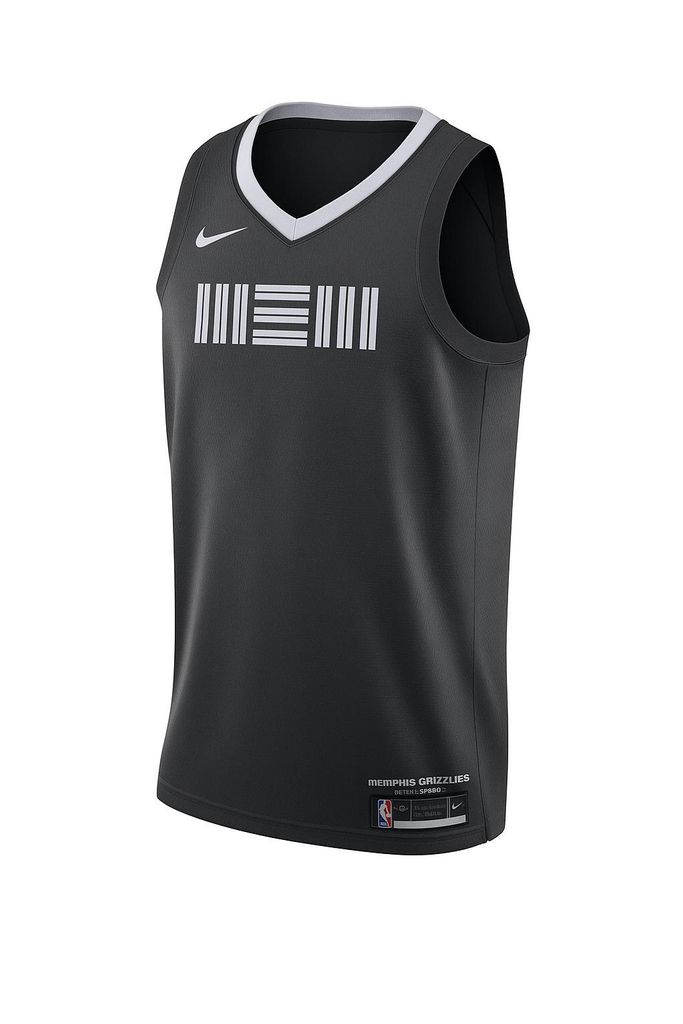 Nike NBA Memphis Grizzlies Trikot Herren Schwarz Gr.XL – Offizielles Basketball Jersey City Edition 2024 – Original Fanartikel