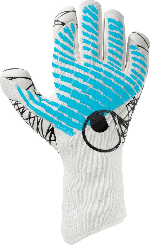 Uhlsport Fm Cybertec Ultragrip - weiß/cyberblau/schwarz, Größe:11