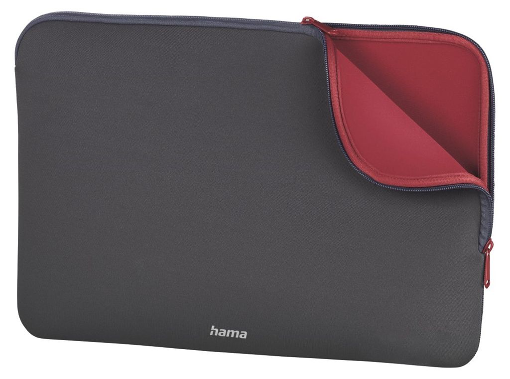 Hama Laptop-Sleeve "Neoprene", bis 44 cm (17,3"), Grau Produktbild 
