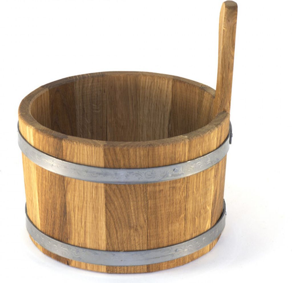 Dřevěné saunové vědro 3 l Obrázek produktu 