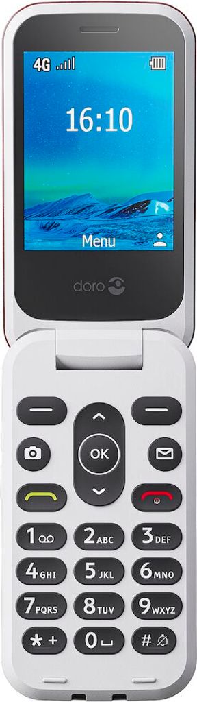 Doro 2820, Klappgehäuse, Single SIM, 7,11 cm (2.8"), Produktbild 