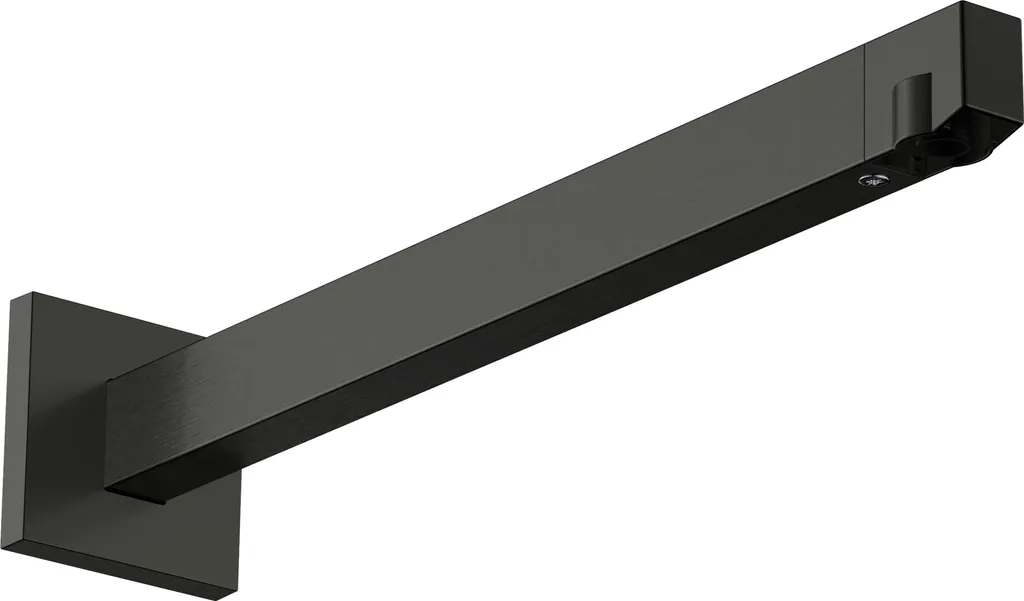 Hansgrohe Bras de Douche E 390 mm Noir Brossé 24337340 pour Mur