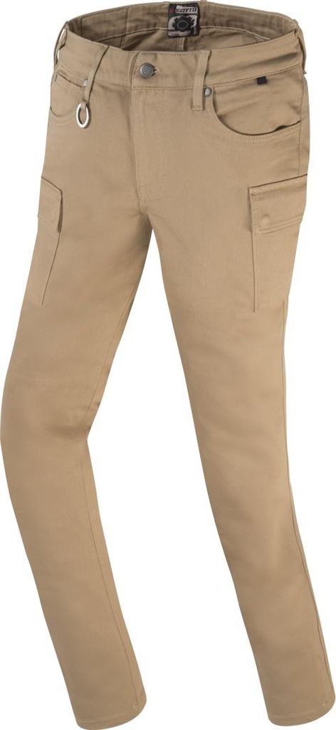 Bogotto Yagal Cargo Damen Motorradjeans, beige, 28/32