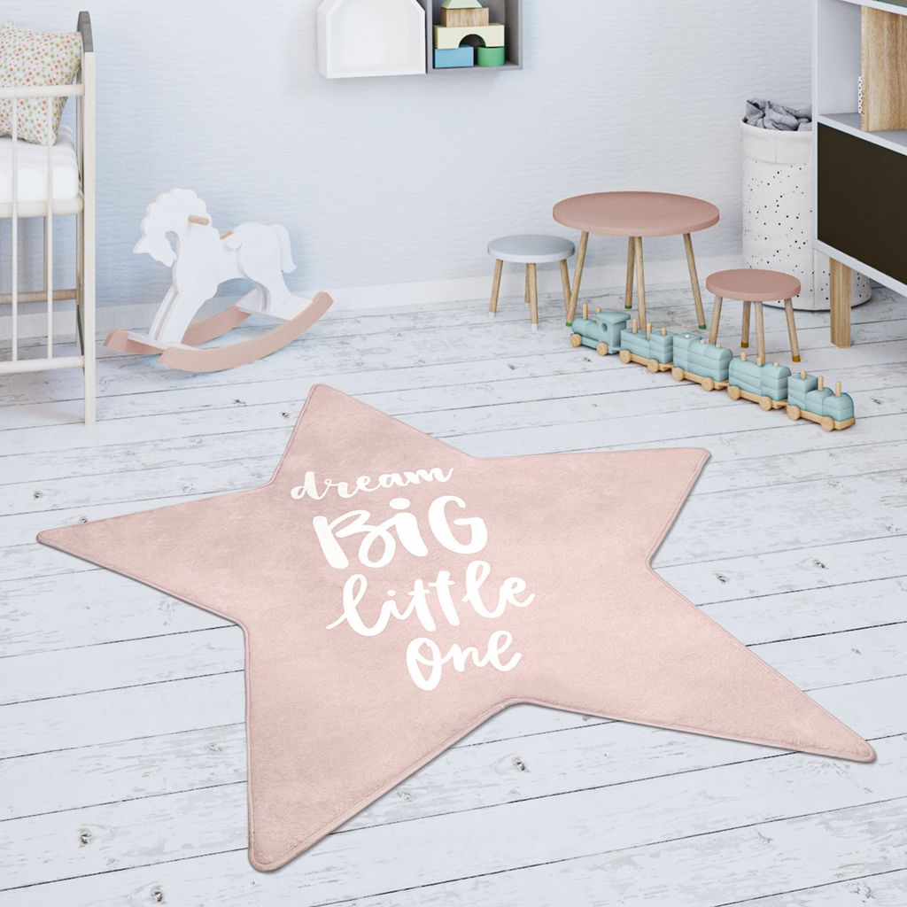 Kinderteppich Teppich Kinderzimmer Spielmatte Stern Produktbild 