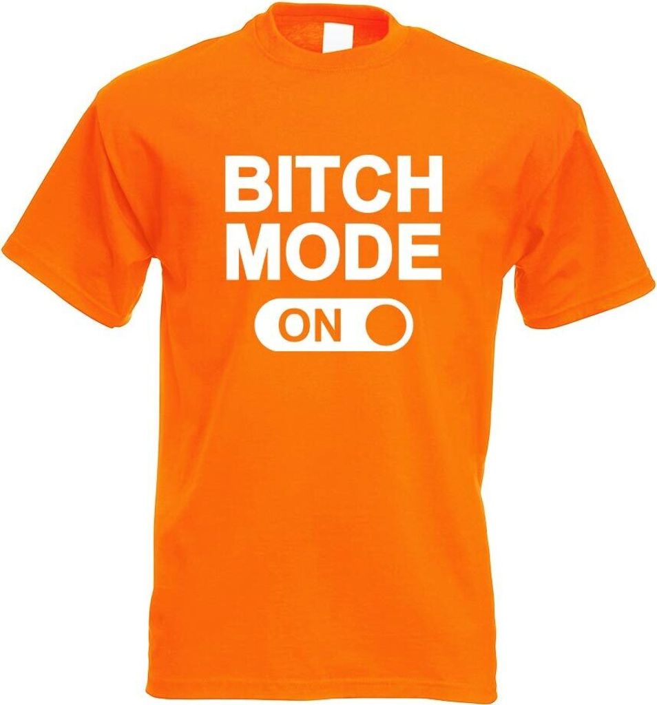 Kiwistar - T-Shirt - orange - Frau Mode On Motiv Bedruckt Funshirt Design Print - mit Motiv Bedruckt - Funshirt Design - Sport - Freizeit - Herren ...