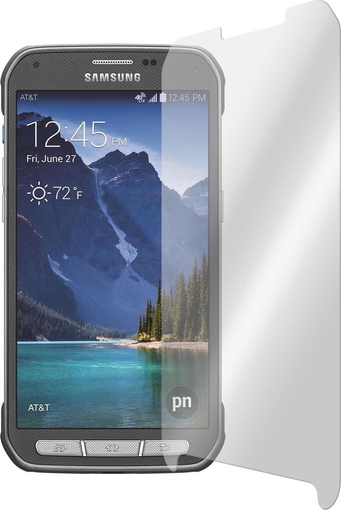 2er-Pack PhoneNatic Glas-Folie klar kompatibel mit Samsung Galaxy S5 Active - Panzerglas für Galaxy S5 Active