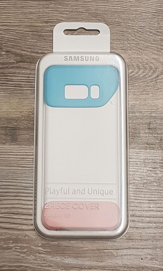 Samsung EF-MG950CLEGWW 2 Piece Schutzhülle für Galaxy S8 blau