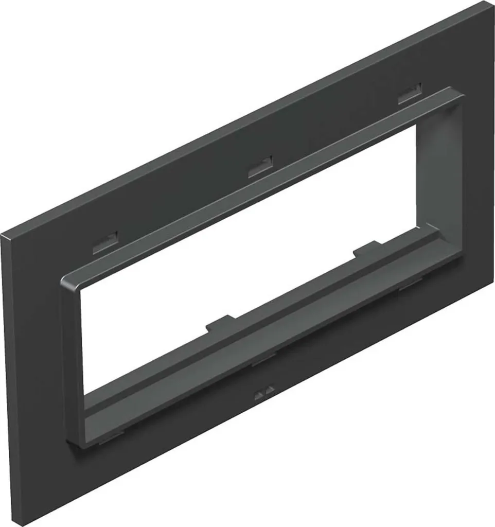 Plaque OBO Bettermann T8NL P105 9011 pour réparer boîtier de sol 3f