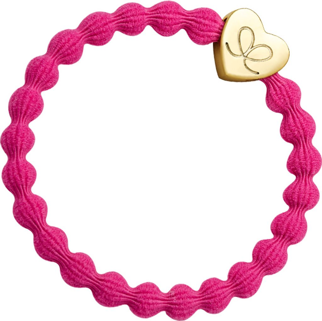 By Eloise London Gold Heart Fuchsia Produktbild 