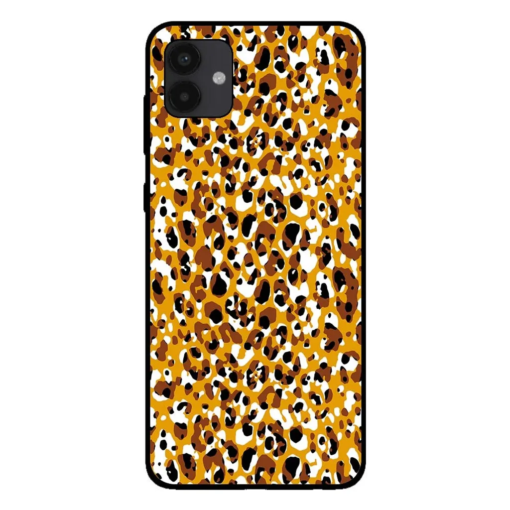 Cover Samsung A04 Stampa Pantera e Bradipo - Smartphonica Fashion