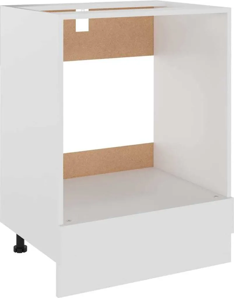 SYFAX™ Armadio per Forno “Riga” Bianco 60x46x81,5 cm