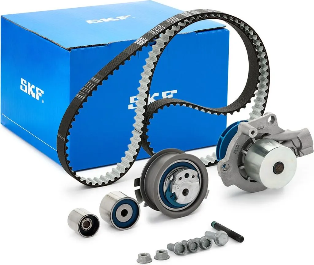 Kit complet distribution SKF VKMC 01277-1 avec pompe refroidissement