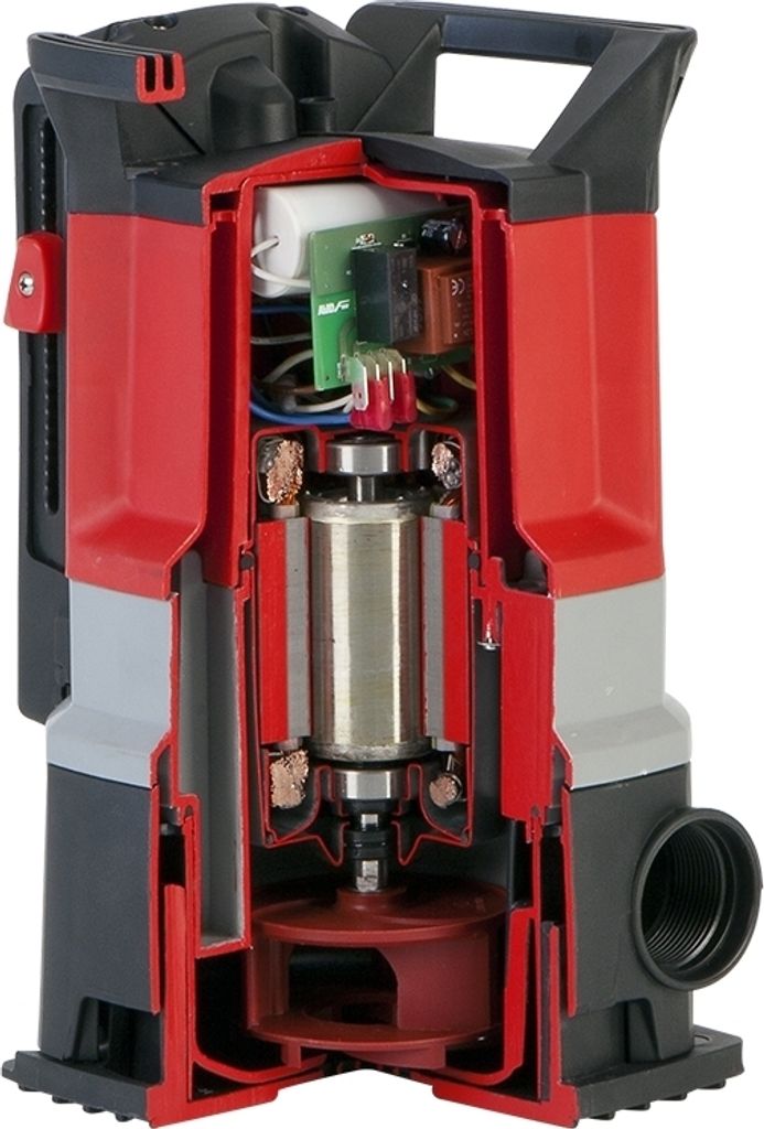 AL-KO Klarwassertauchpumpe SUB 12000 DS Comfort (550 W Motorleistung, 9.500 l/h max. Fördermenge, 8 m max. Förderhöhe, flachabsaugend bis ca. 3 mm)