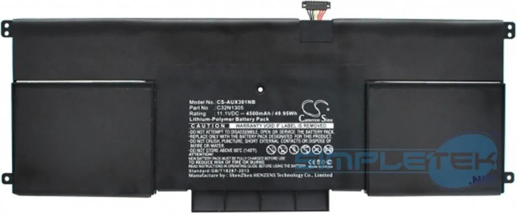 Akku Passend Für Asus UX301LA-DE002H, UX301LA-DH71T, Zenbook Infinity Ux301la Zenbook Prime Ux301la Zenbook Ux301 Akku Passend Für Asus UX301LA-DE002H, UX301LA-DH71T, Zenbook Infinity Ux301la Zenbook Prime Ux301la Zenbook Ux301